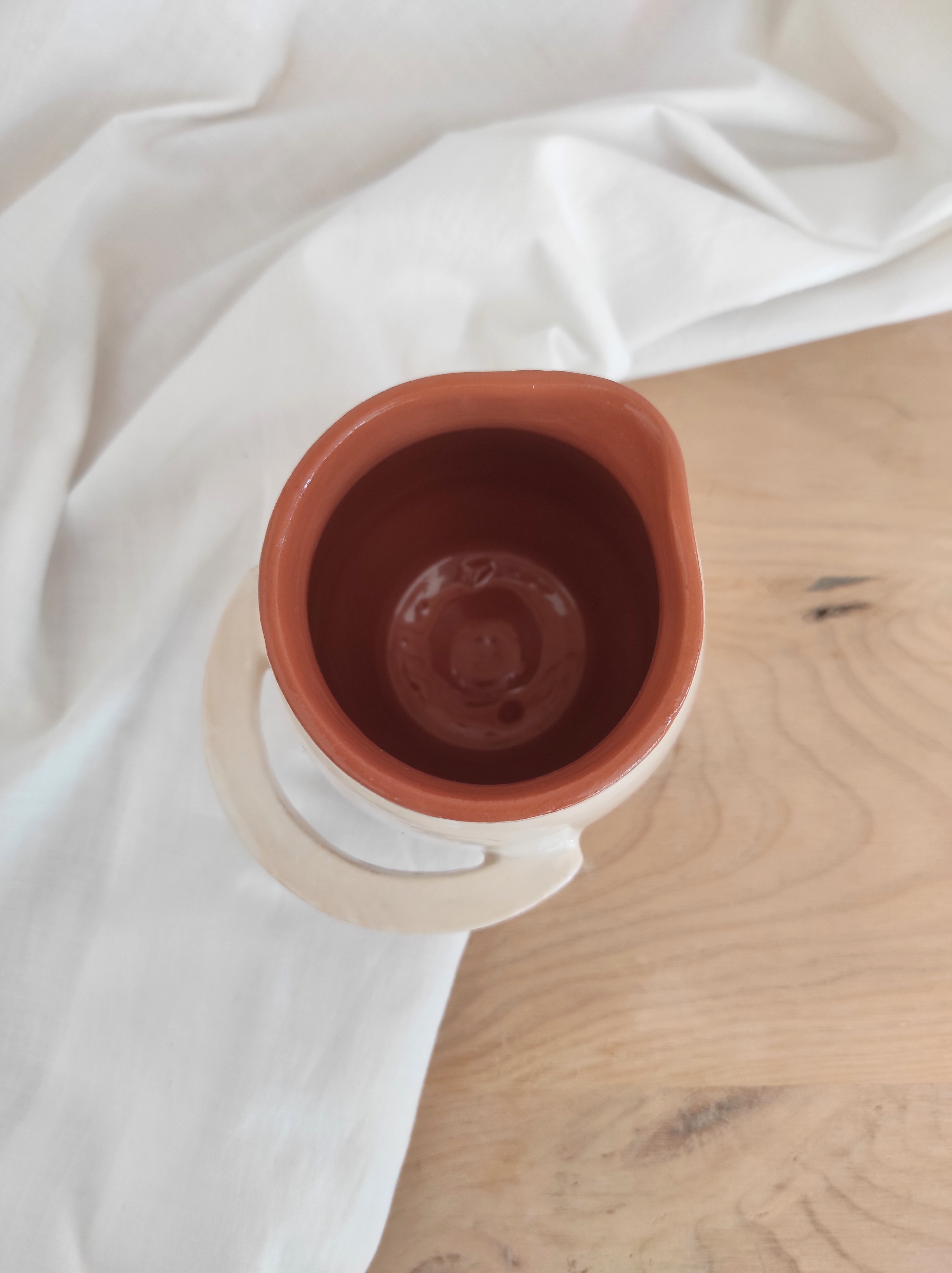 Pichet anse verticale