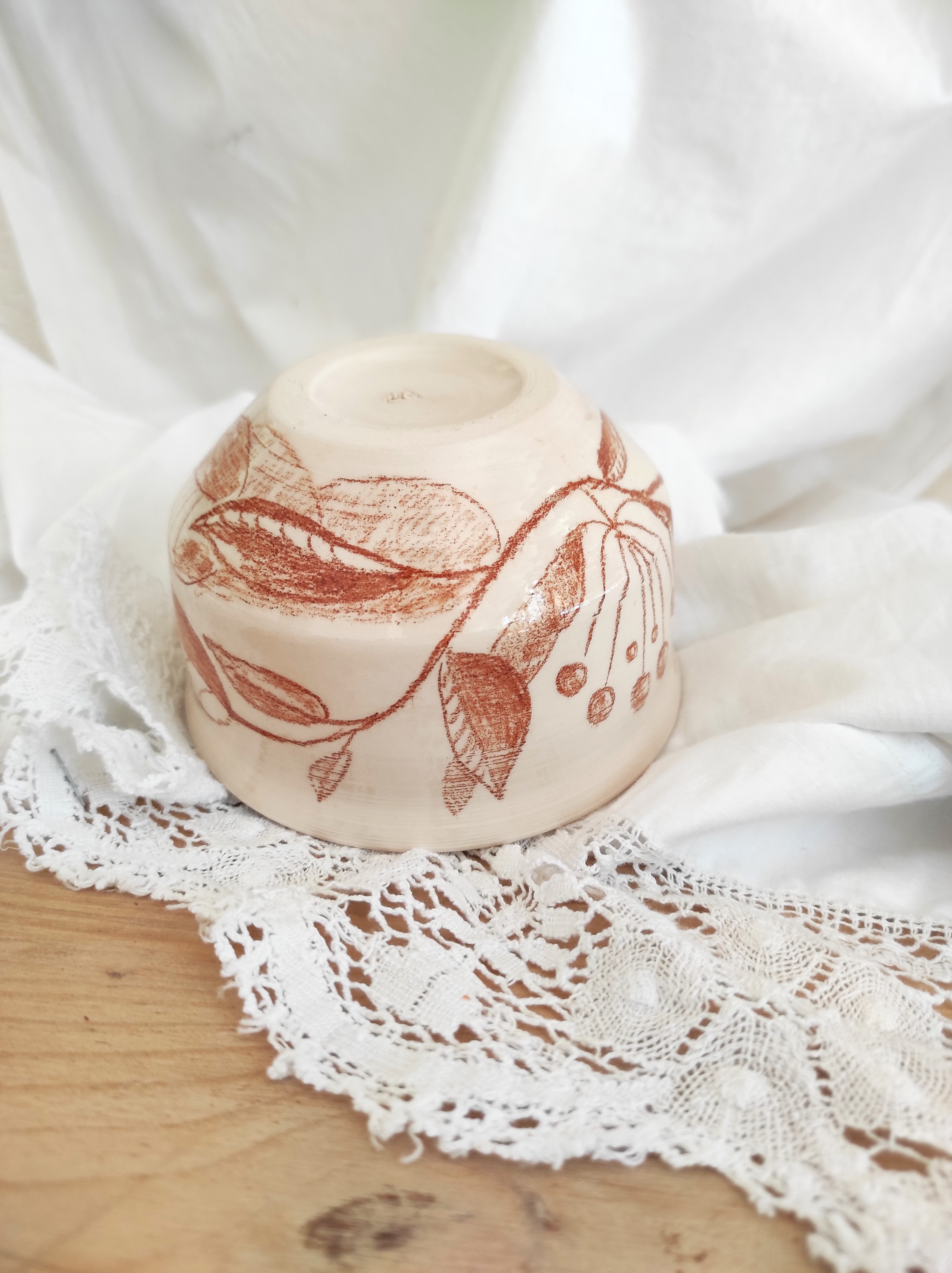 Bol décor floral