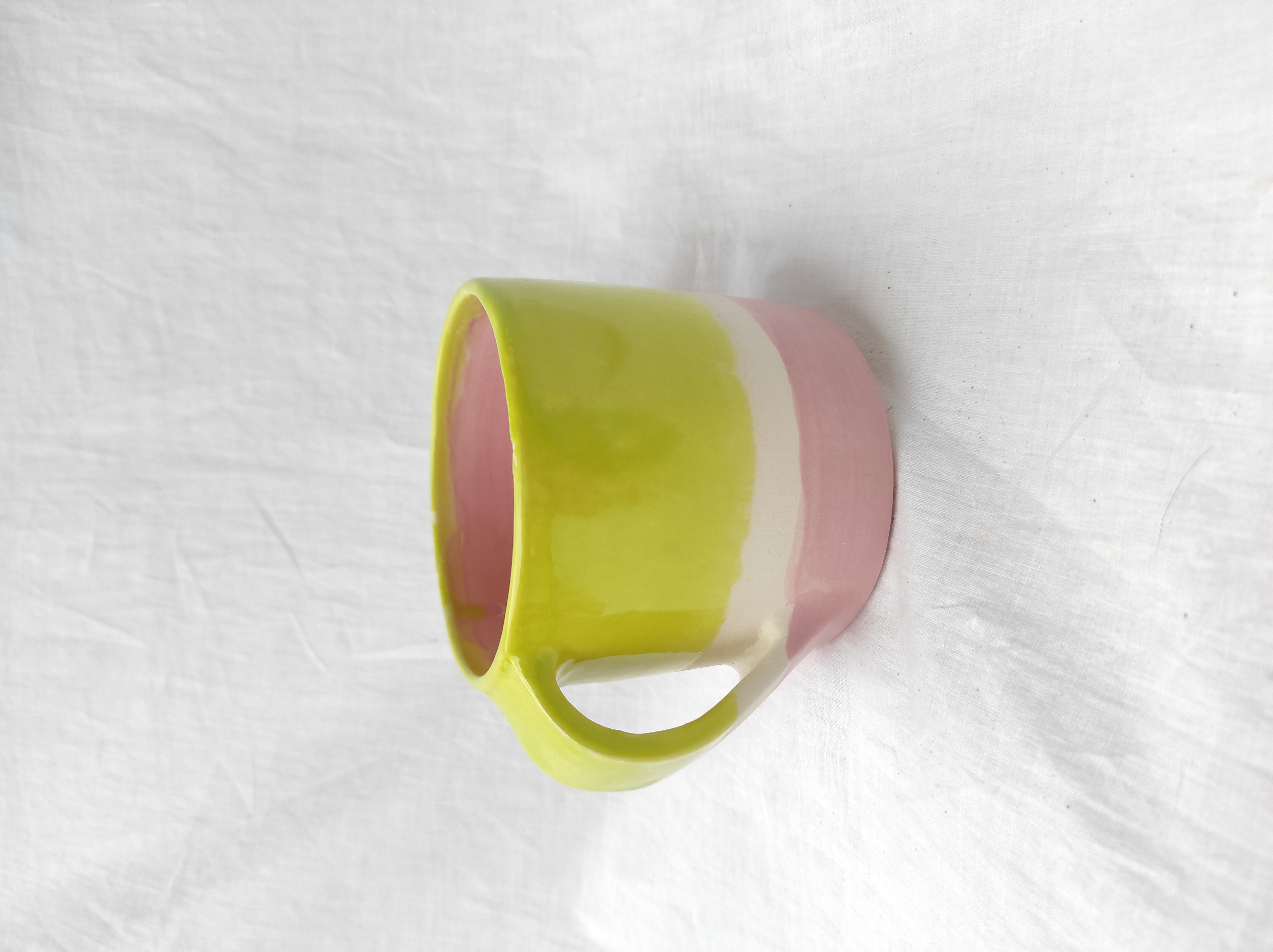Grande tasse rayée