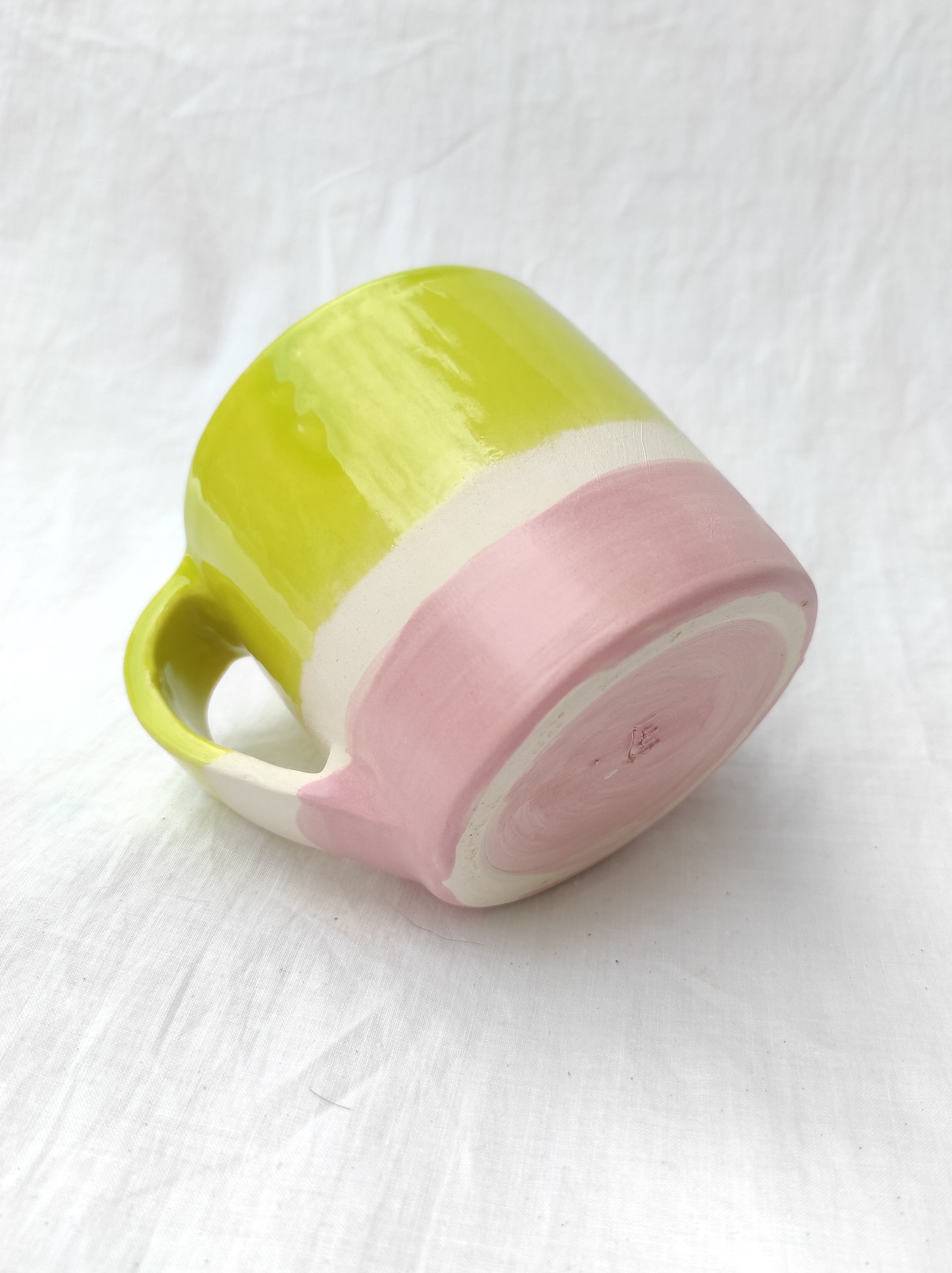 Grande tasse rayée