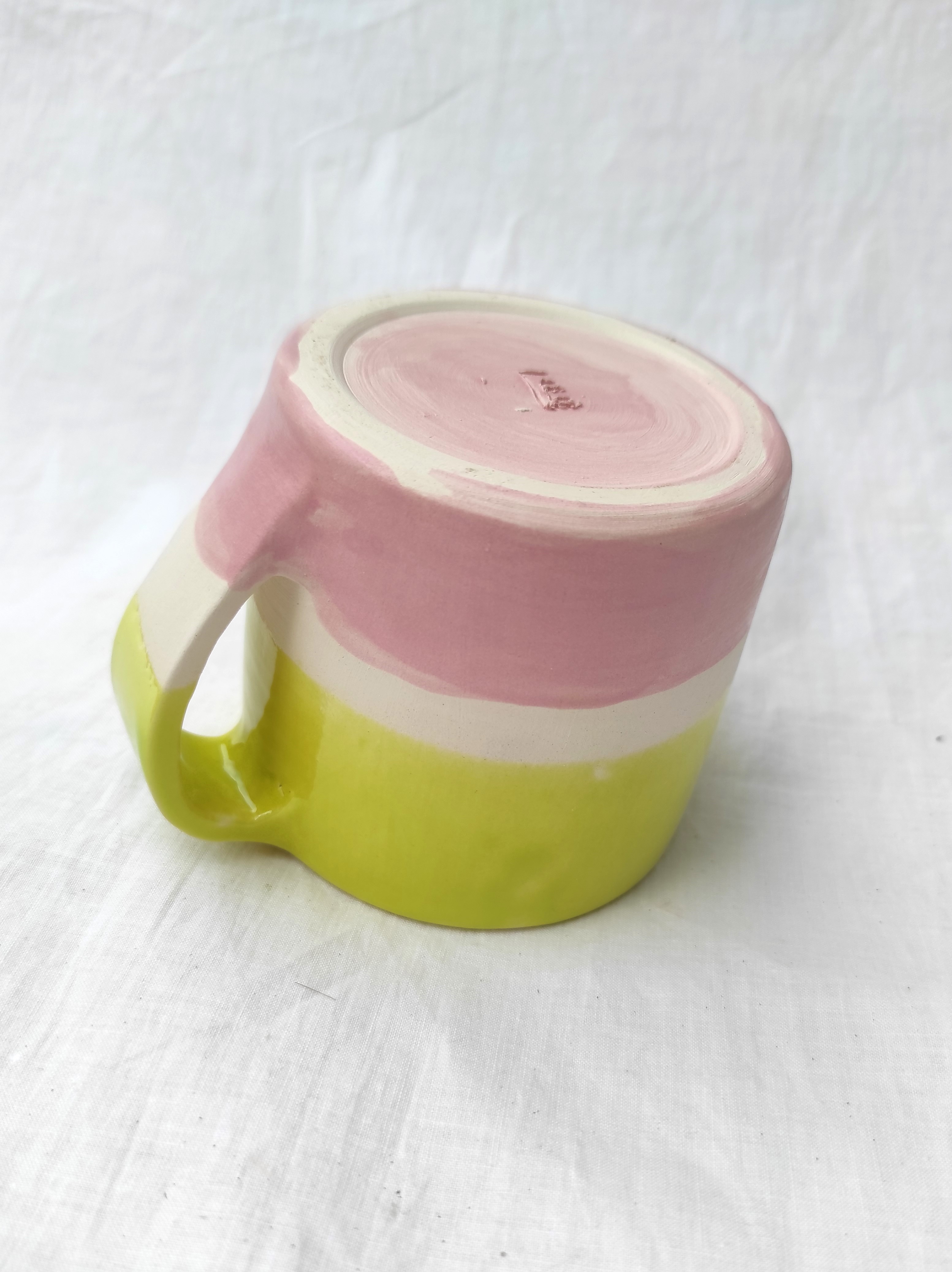 Grande tasse rayée