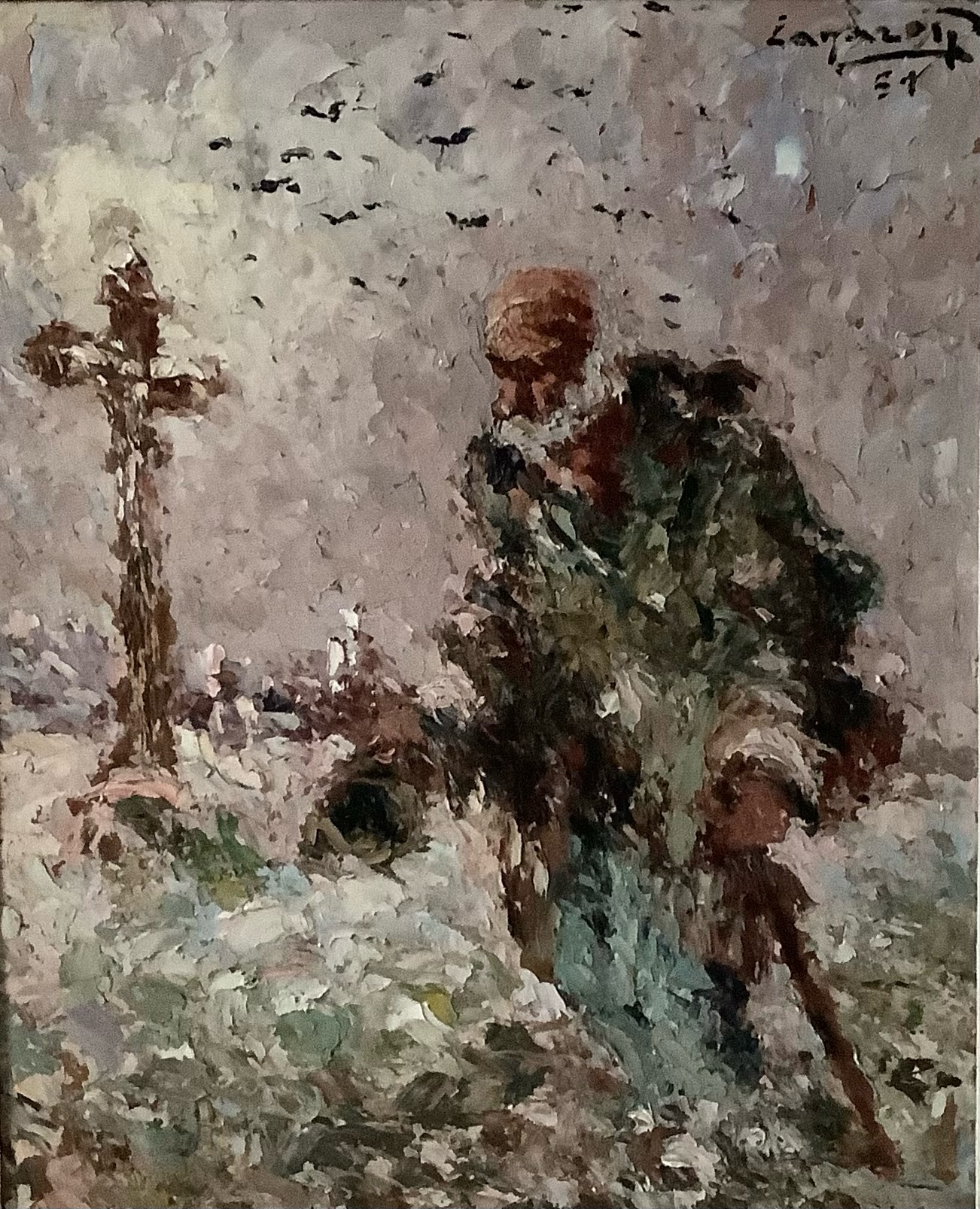 Zanaroff, "peintre des gueux" et figure de l'expressionnisme français.
