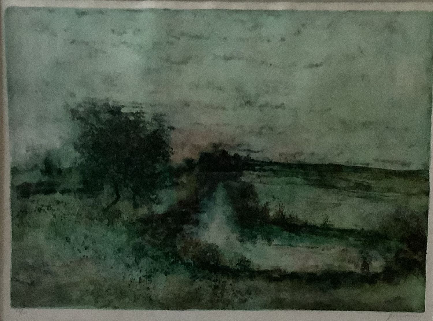 Lithographiée numérotée 65 /100 et signée de Bernard Gantner (1928-2018) 