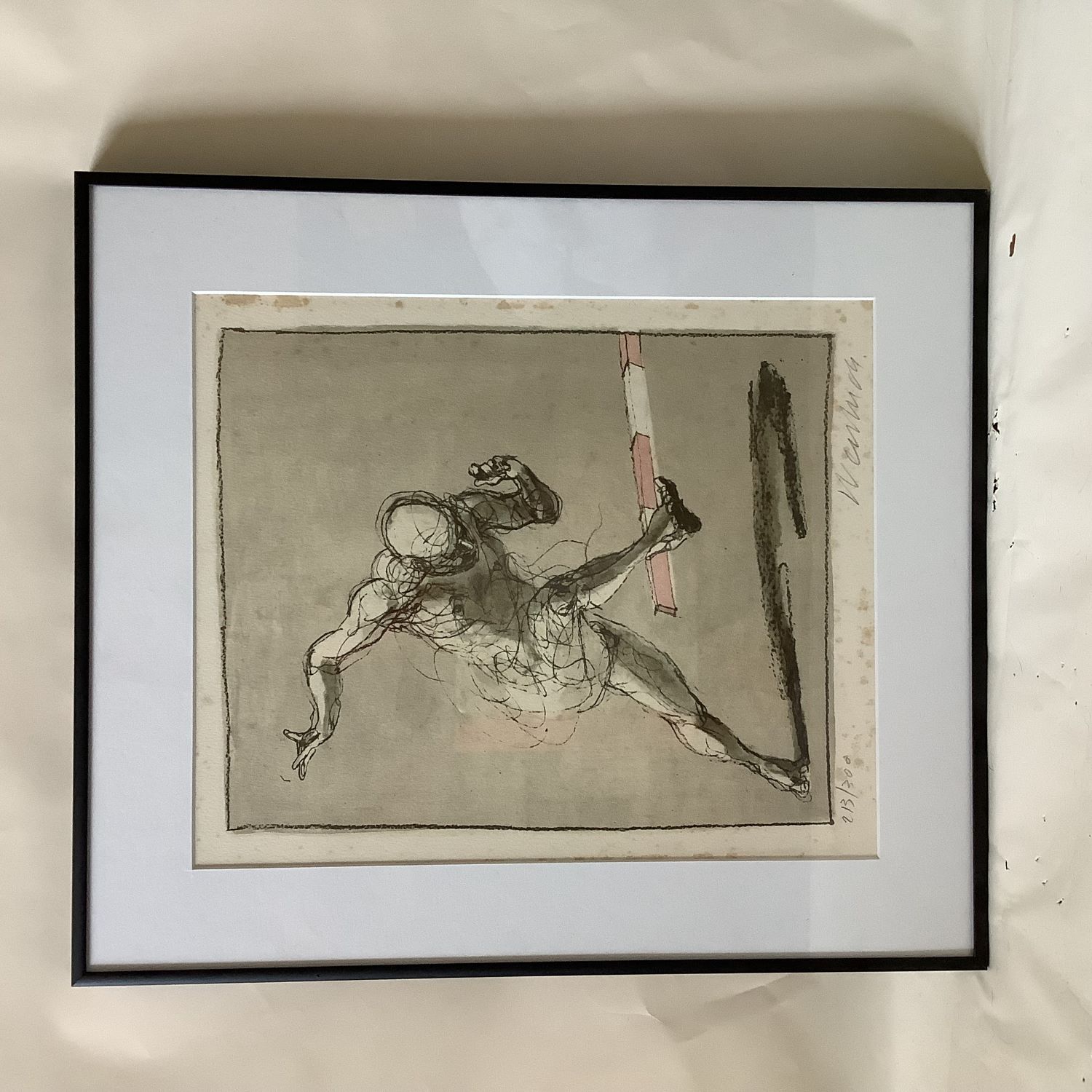 Lithographie signée et numérotée de Claude Weisbuch (1927-2014) 