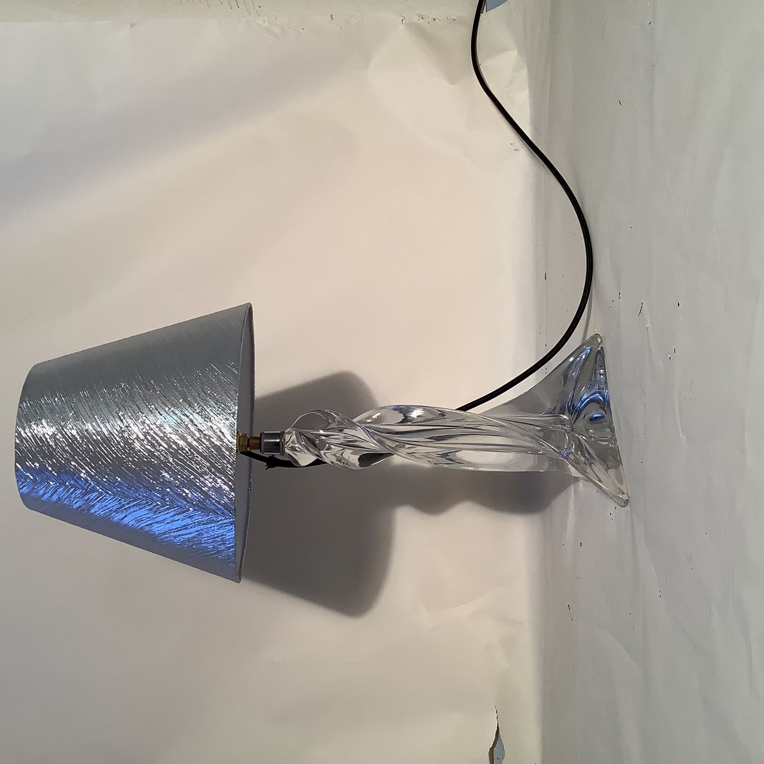 Lampe en cristal de Baccarat