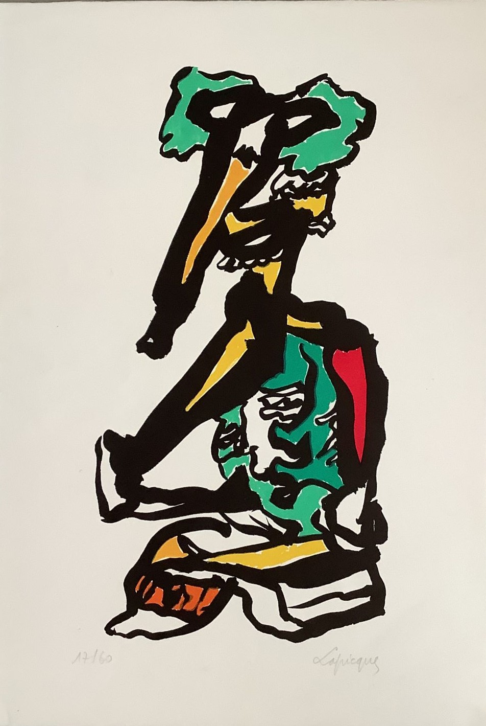 Le duegne (1951) de Charles Lapicque (1898-1988) 