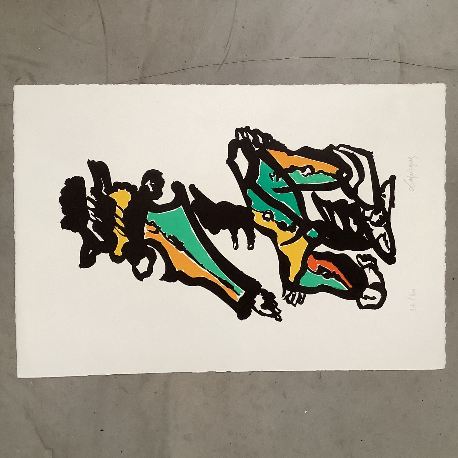 Jockey Club (1951) de Charles Lapicque (1898-1988) 