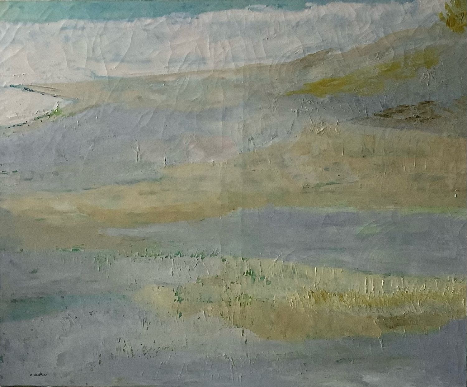 Paysage abstrait d'Anne Authier