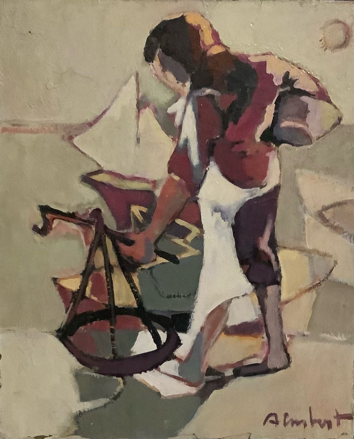 Poissonnière par Andrée Imbert (1930-2012)