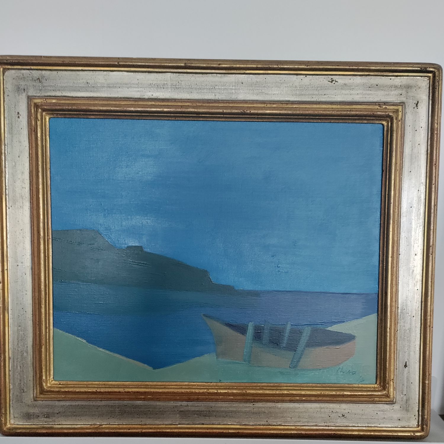 "L'Epave", de Chisa (1939-2021), peintre corse