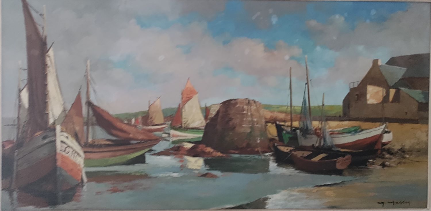 Marcel Masson (1910-1988), le Saint-Yves au port