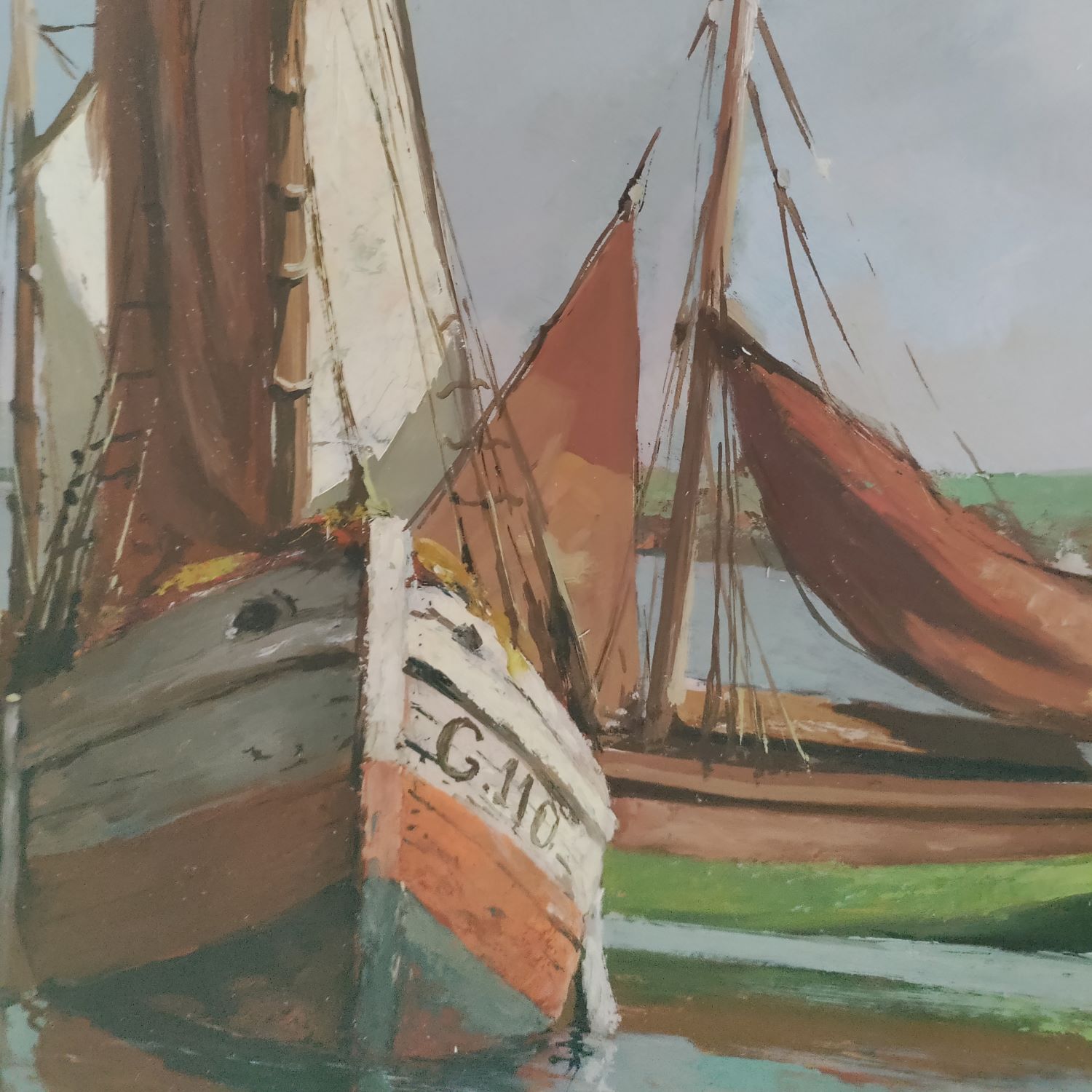 Marcel Masson (1910-1988), le Saint-Yves au port