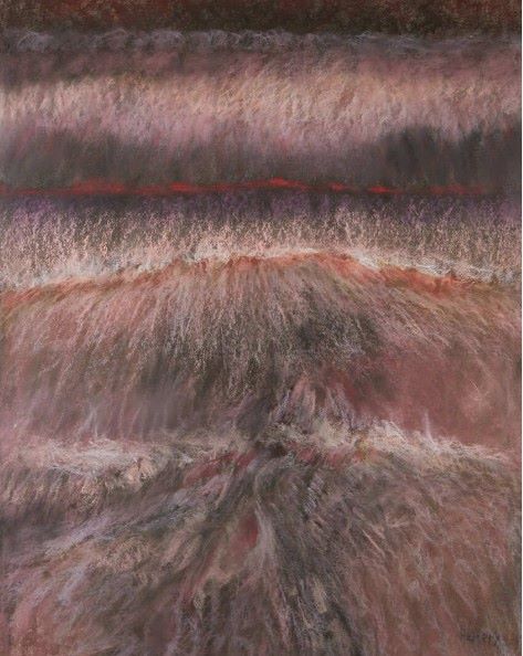 Paul Hemery (1921-2006). Pastel. 80 x 102 cm.