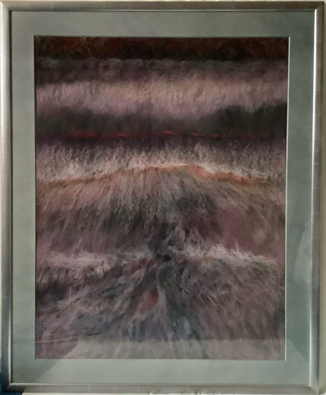 Paul Hemery (1921-2006). Pastel. 80 x 102 cm.