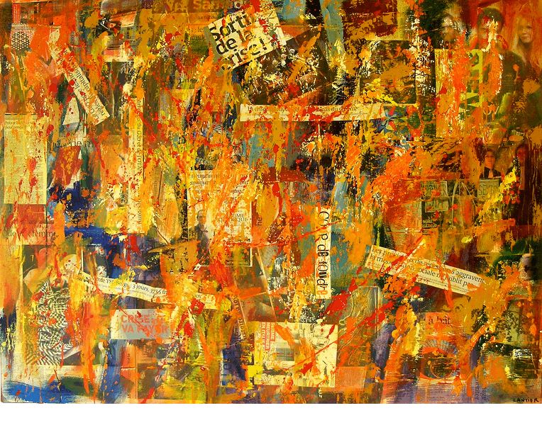 Série Journal de bord. "Dans la brume électrique" (2009). Nicole Lantier.