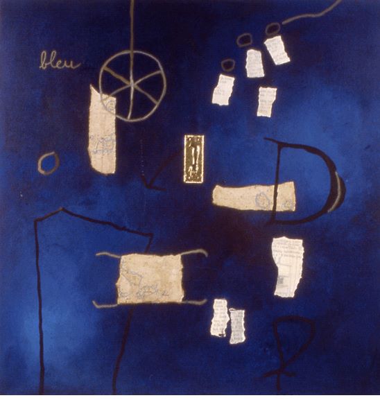 Série Marine. "Bleu" (2005). Nicole Lantier.