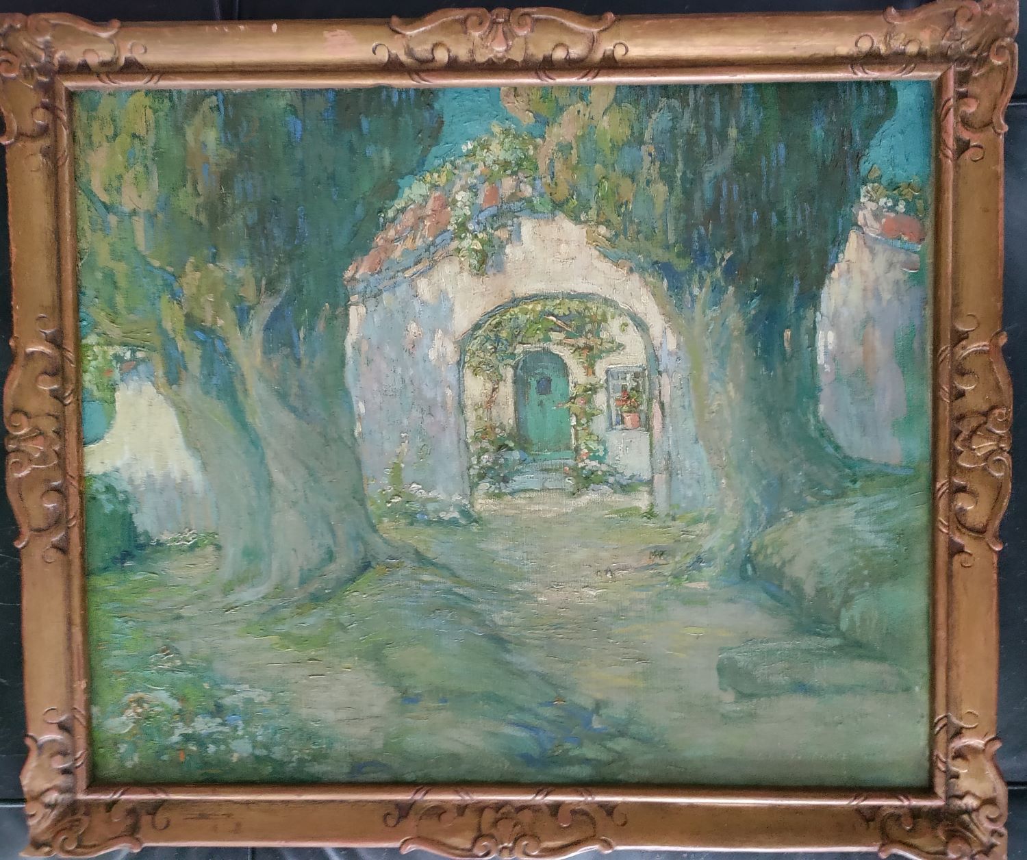Marcel Haussaire (né en 1885). Huile sur toile. 52 x 63 cm. 