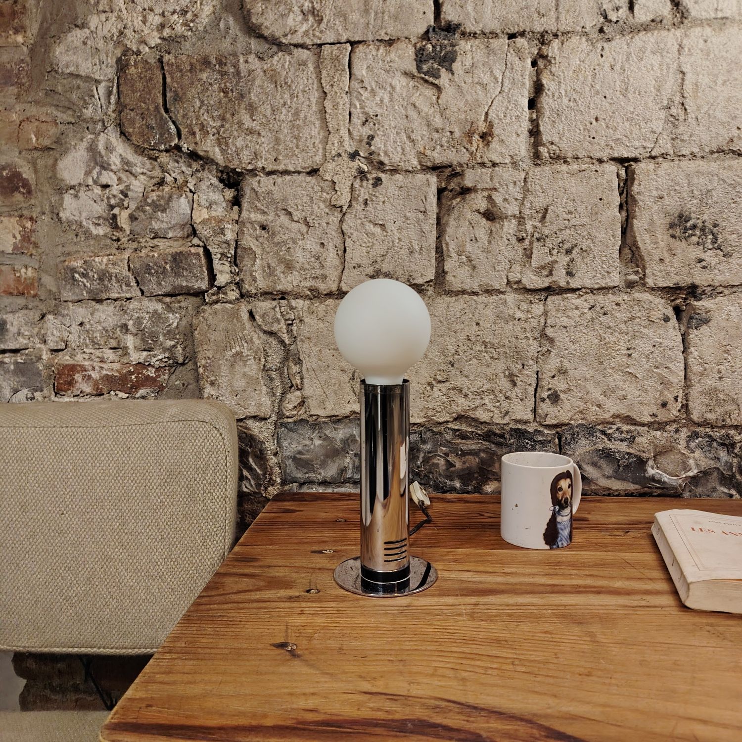 Targetti Sankey : une ampoule dans un poème chromé