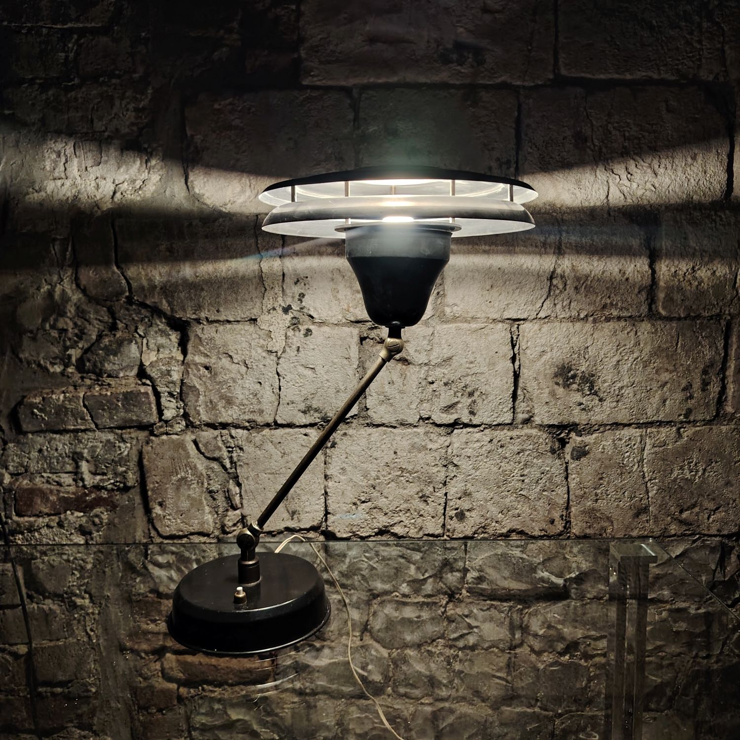 Lampe de bureau (non signée)