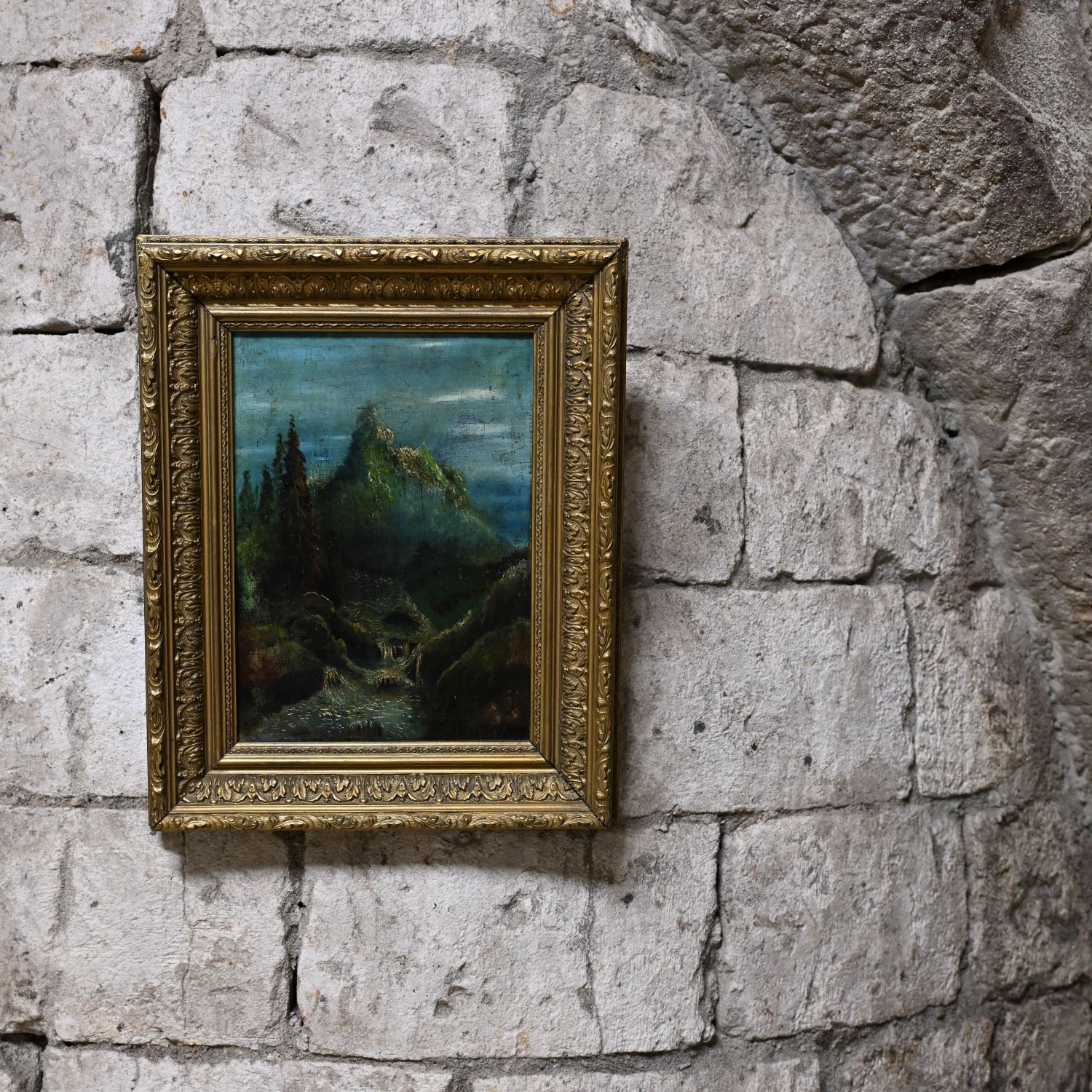Siméon Wery. Huile sur toile. 23 x 32 cm.