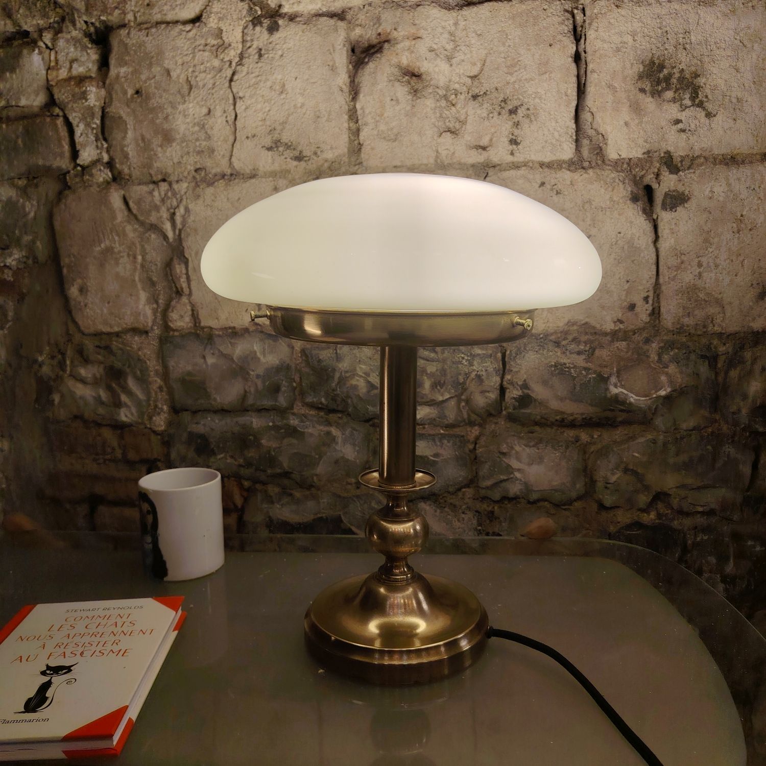 Lampe "Champignon", Art Déco tardif