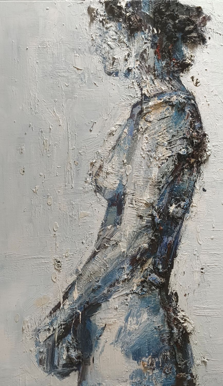 Anita Vermeeren. Nu féminin. 66x106 cm.