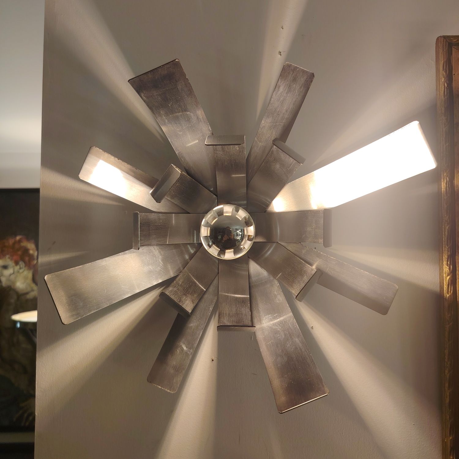 Applique/plafonnier fleur de lumière pour OXAR