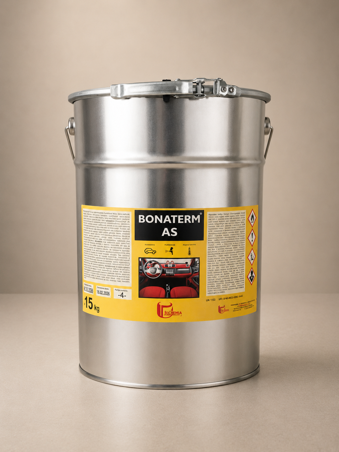 Klijai „Bonaterm AS” – 15kg ( skirti auto pramonei )
