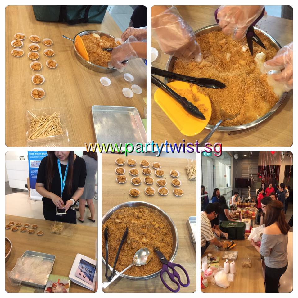 Muah Chee (Glutinous Rice Balls)