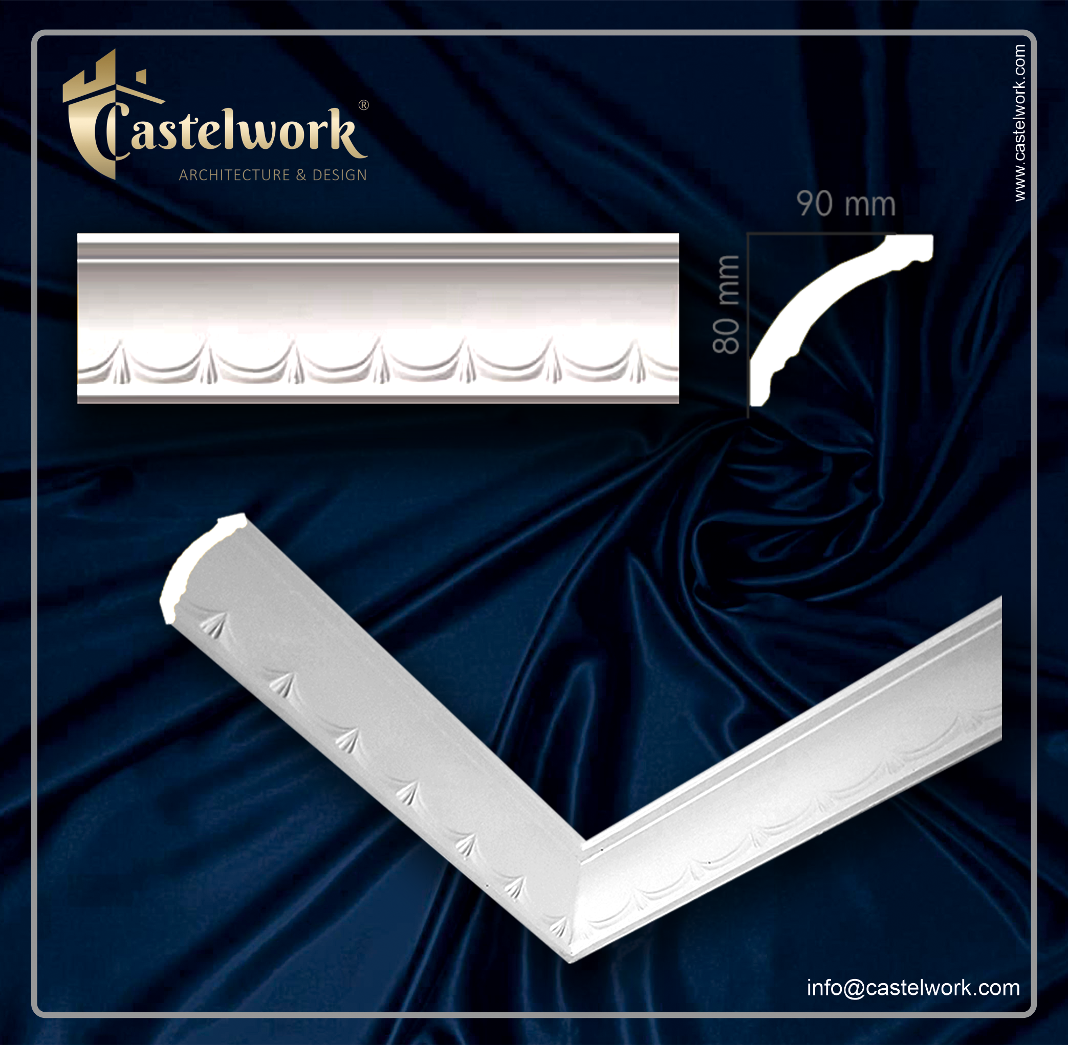 Corniche C10 - Prix 19,50 € / ml