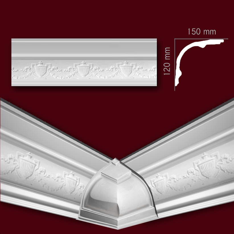 Corniche P14 - Prix 22,50 € / ml