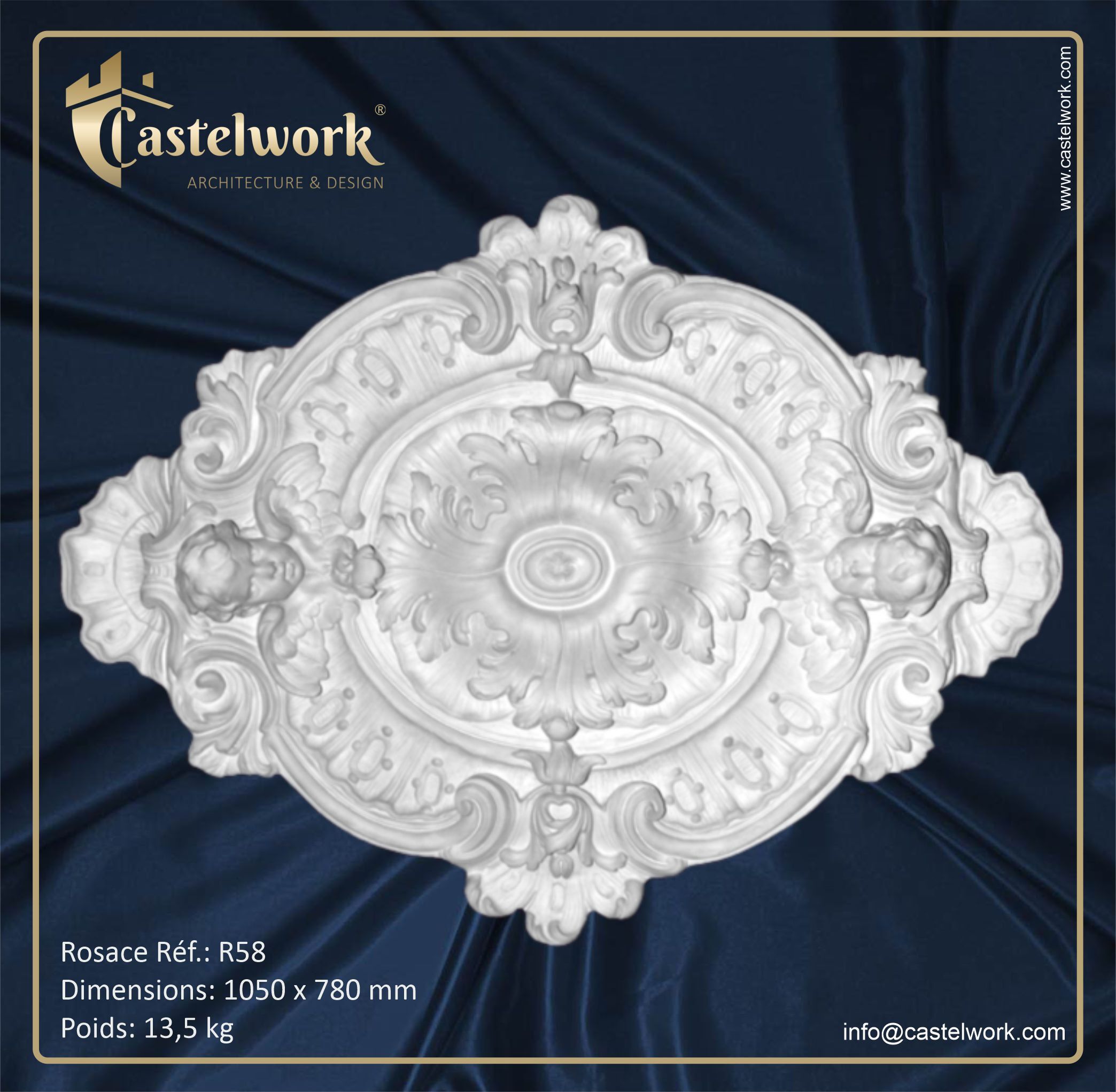 Rosace R58 - 1050 x 780 mm