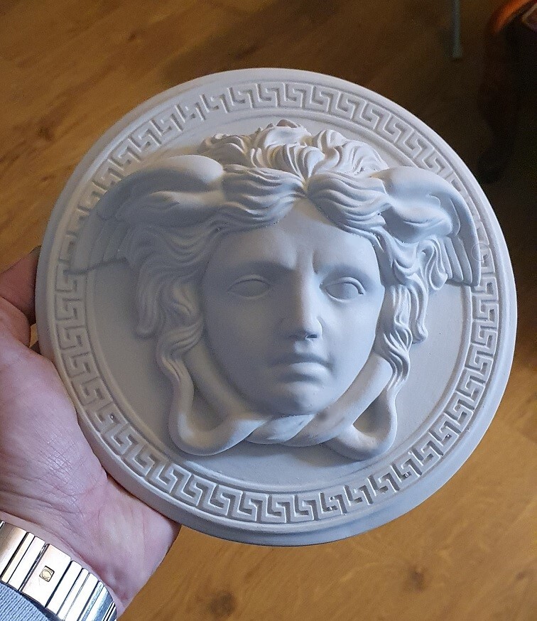 Sculpture murale Méduse 200 mm