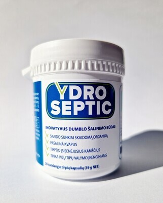 1vnt.  YDRO Septic mikroorganizmai nuotekų dumblo skaidymui