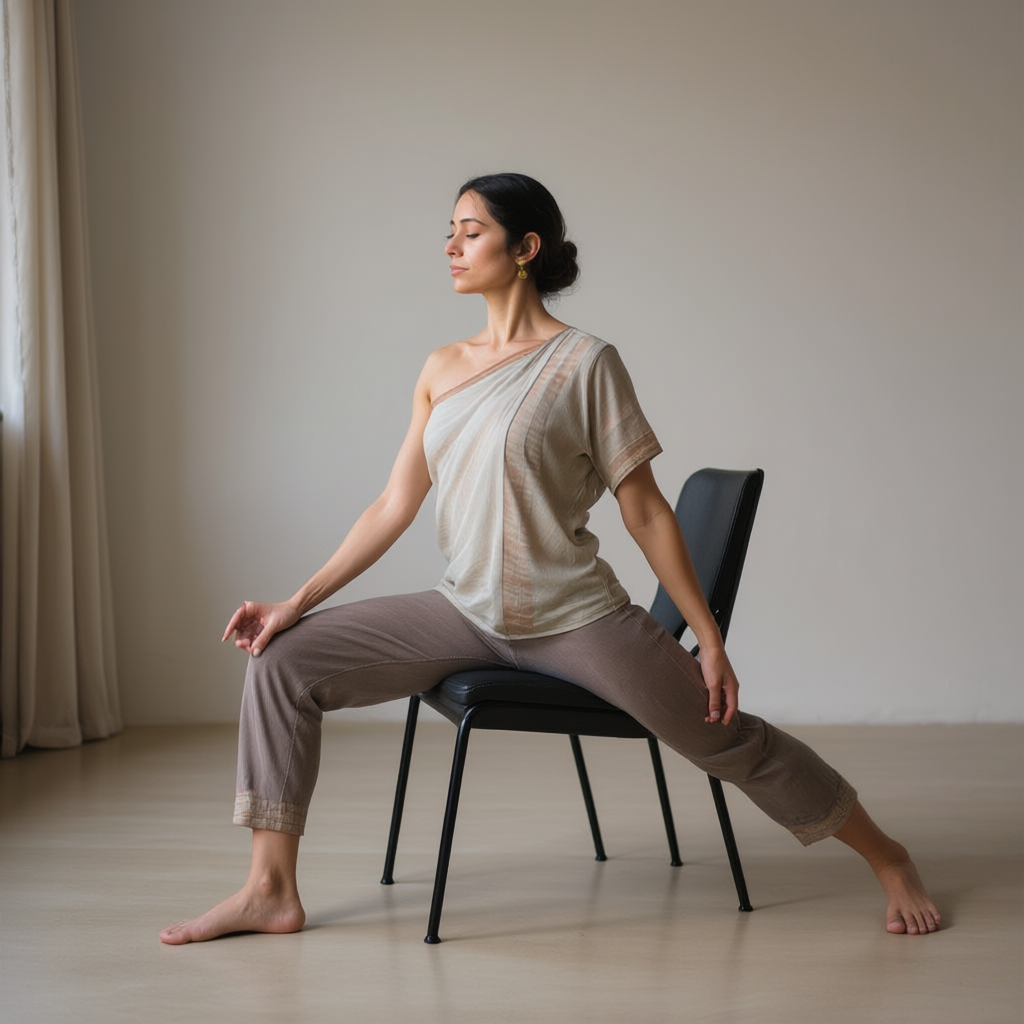 Virtual Zoom Chair Yoga Class ~ Monthly Membership Only