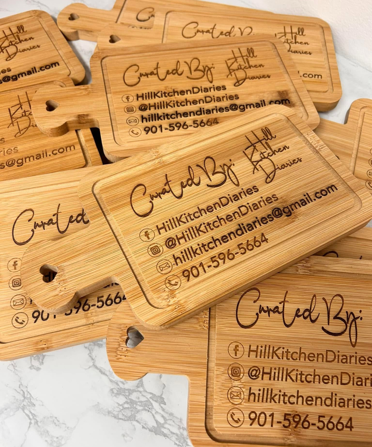 Custom Engraved Wooden Cutting Boards