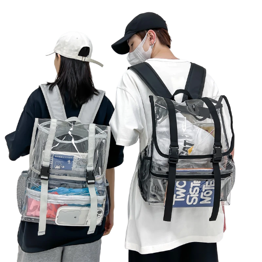 Ita bag manufacturer custom Transparent Backpack