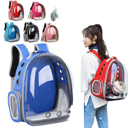 Pet Carrier Backpack Transparent pet backpack with window display