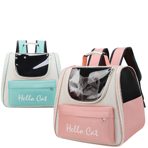 Pet Carrier Backpack Anime-themed pet backpack with customization options