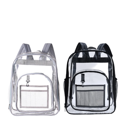 Transparent Double Shoulder Backpack Pet carrier backpack with clear viewing panel