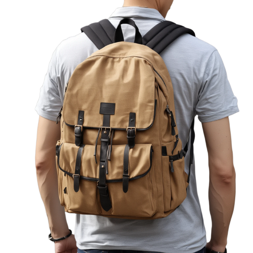 Rugged Canvas Backpack