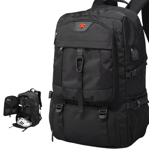 Large Capacity Travel Backpack for Extended Adventures and Trips