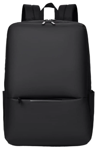 Black Backpack Black Backpack | Stylish and Minimalist Design | Perfect for Business & Daily Use | High-Quality Durable Backpack