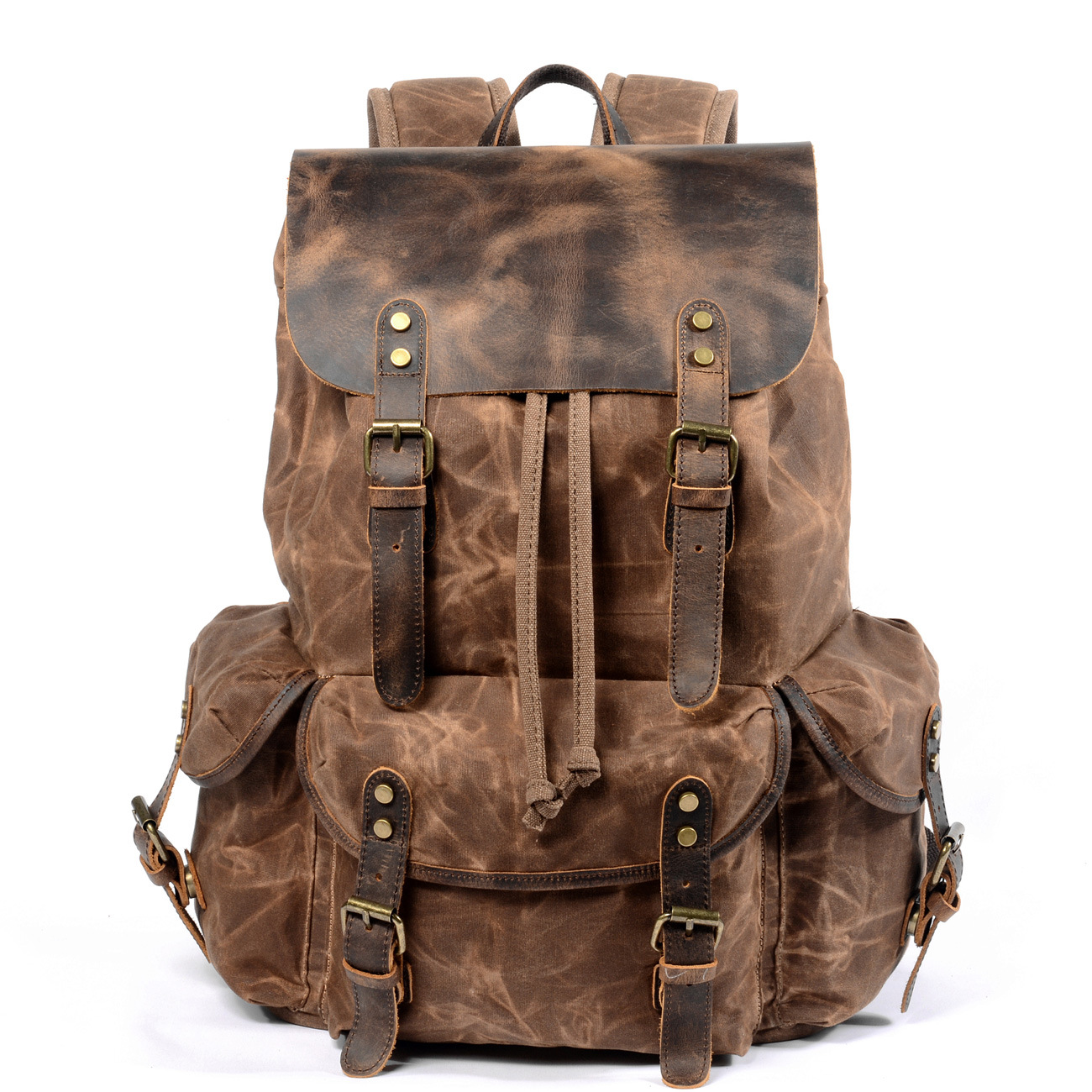 Vintage Leather Backpack