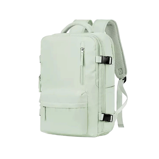 Amazon hot selling custom logo Mint Green Backpack