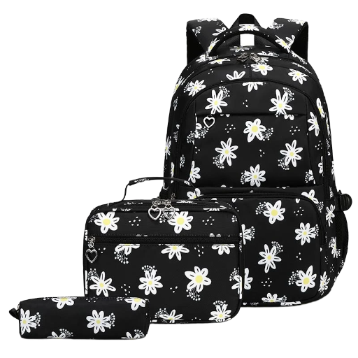 Floral Backpack Set