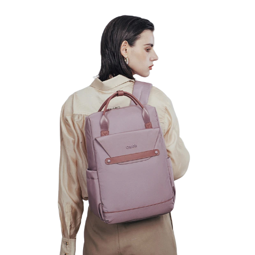 Stylish Mauve Backpack
