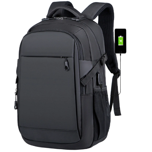 Multifunctional Black Backpack