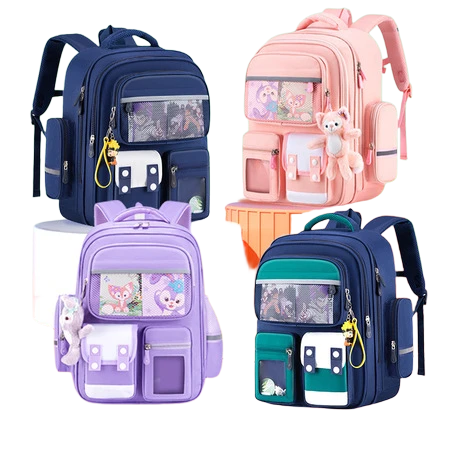 Eco-Friendly Custom School Bags for Kids with Personalized Logo