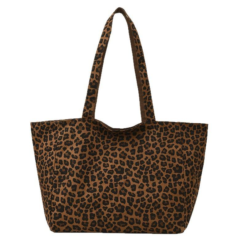 Leopard Print Tote Bag